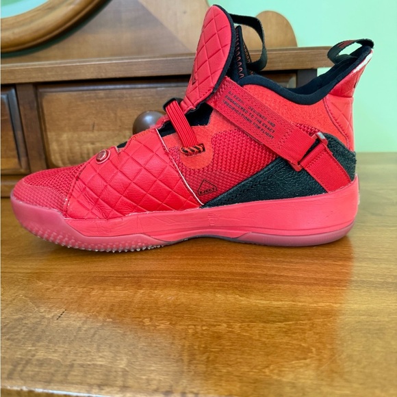 Nike Air Jordan XXXIII University Red sneakers boys 6.5 Y shoes basketball - Picture 6 of 13